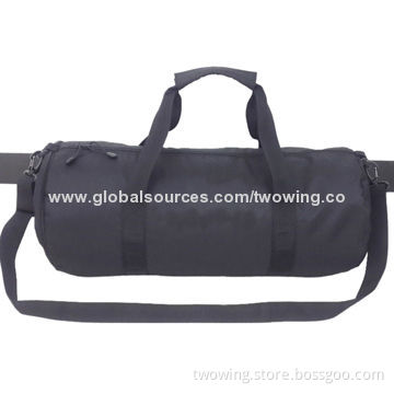 Round Duffel Bag, Could be Packable, with 600D Polyester FabricNew